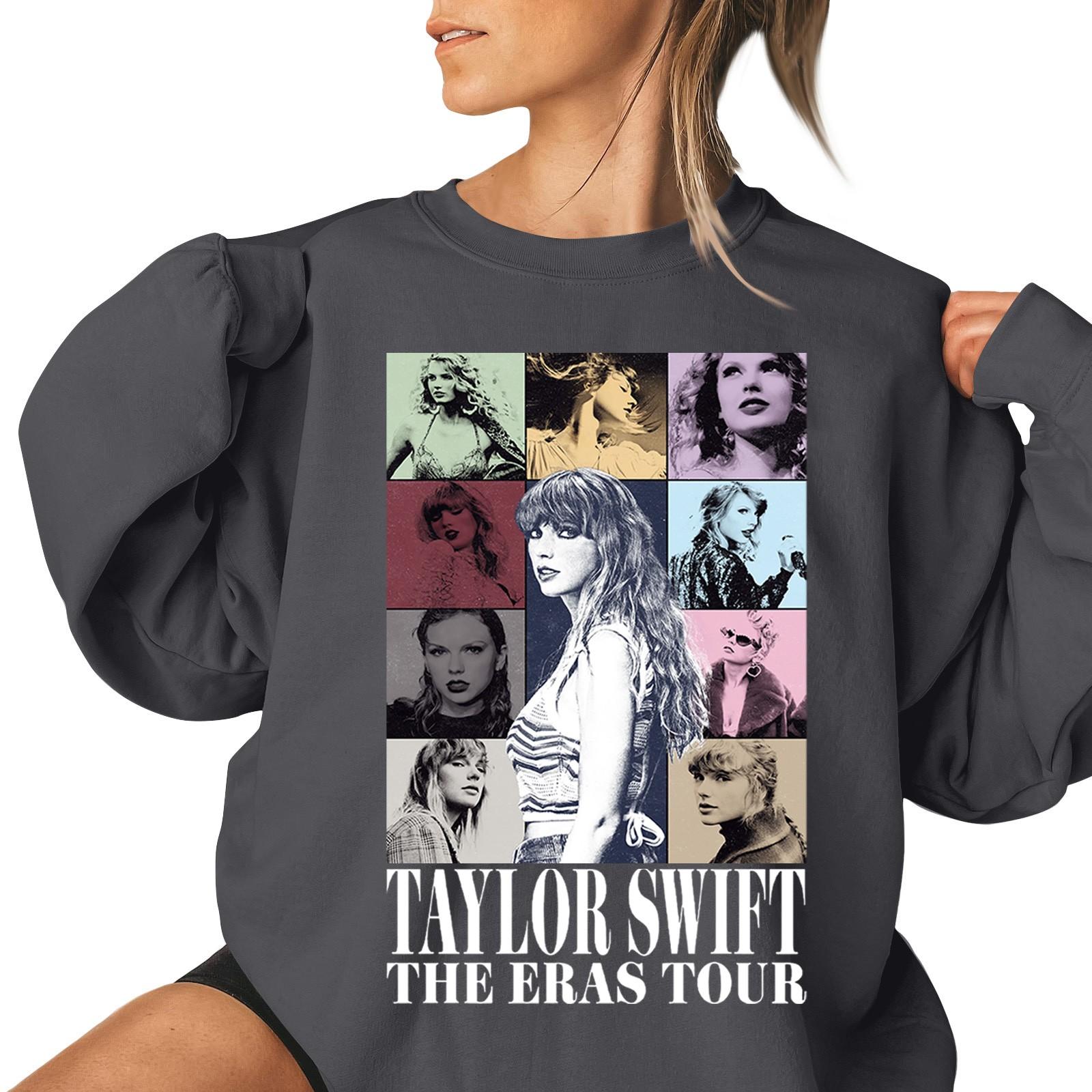 

Жіноча повсякденна модна блузка-пуловер з квітковим принтом і довгим рукавом, круглим вирізом і кишенею S