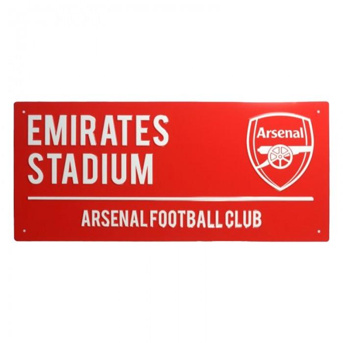 Arsenal FC Metal Street Sign