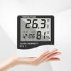 Thermometer Hygrometer with Large LED Display Wall-Mounted Desktop Digital Meter