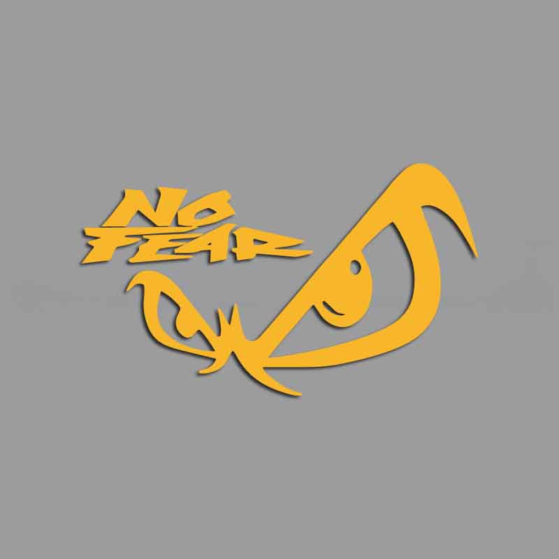 Fearless and Fierce Eyes Creative&funny Stickers for Cartoon Fans&lover,high Quality for Car Trucks Motorcycles &laptops