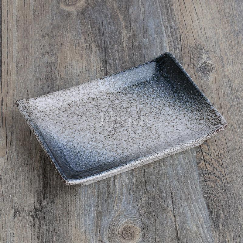 Ceramic Plate Sushi Porcelain rectangle Dish Dessert Plates Salad Platter Dinner Plato Kitchen Tableware Food Decorative Tray