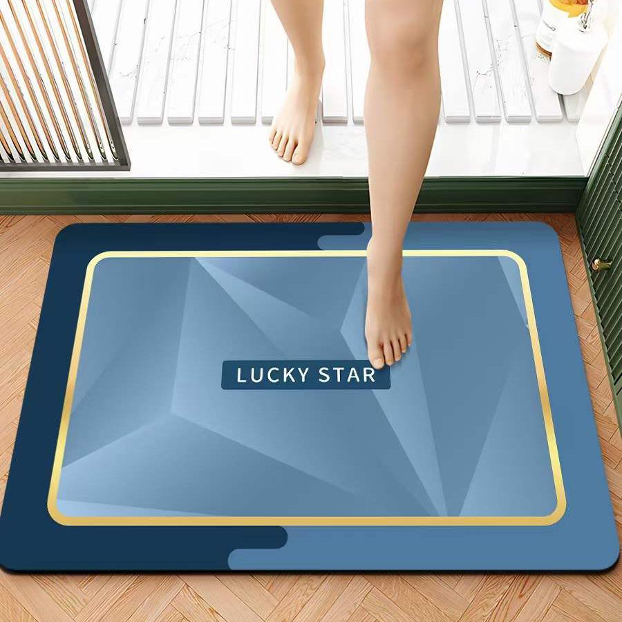 Bathroom Absorbent Floor Mat Bathroom Door Mat Minimalist Home Door Mat
