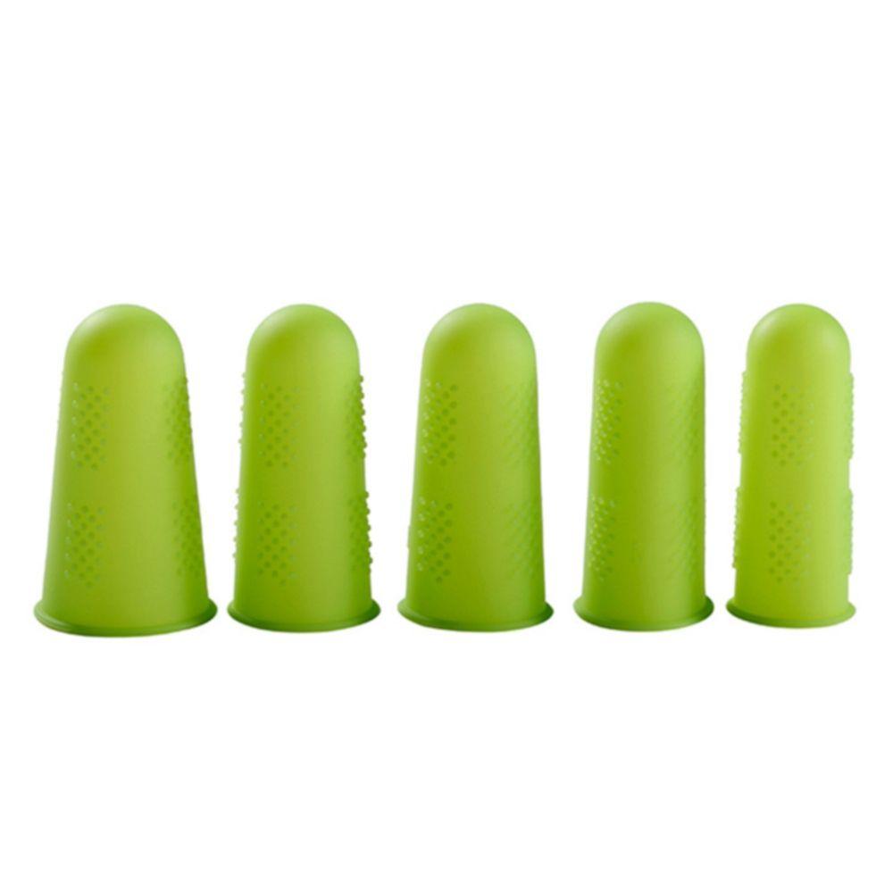 Anti-slip Silicone Heat Resistant High Temperature Resistant Anti-cut Fingers Cover Kitchen Tools Finger Protector Finger Caps