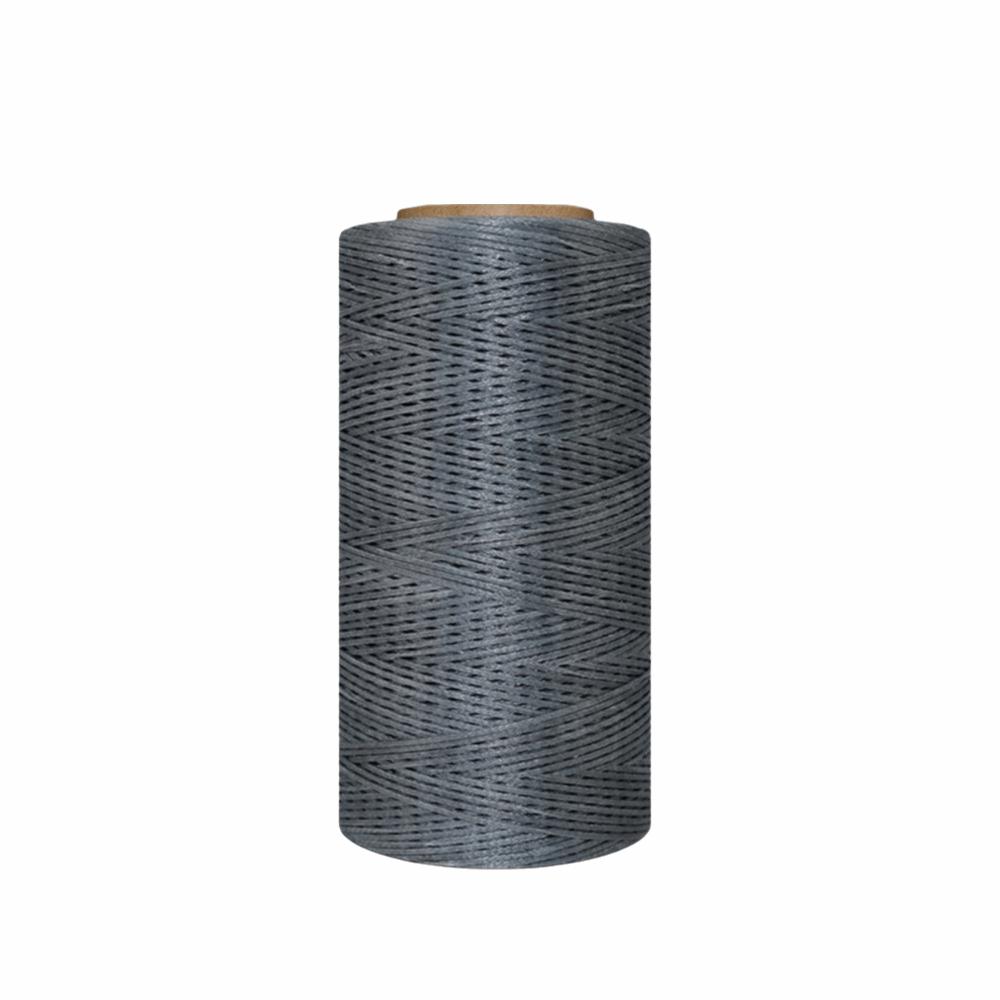 Thickness Walking Horse Wax Line 0.8mm Flat Waxed Thread Leather Sewing Thread Bookbinding серый