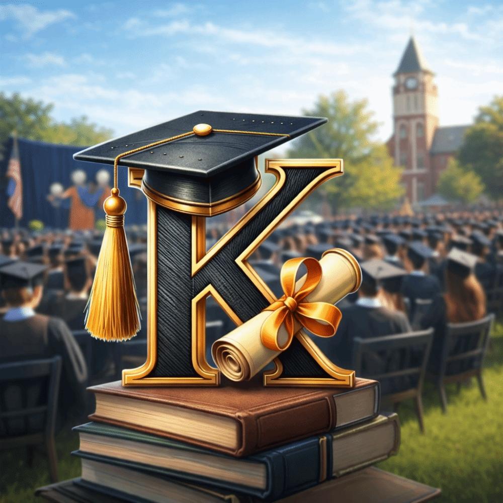 Keepsake Graduation Decorations 2D Flat Desktop Ornament Graduation Gifts Office Decoration
