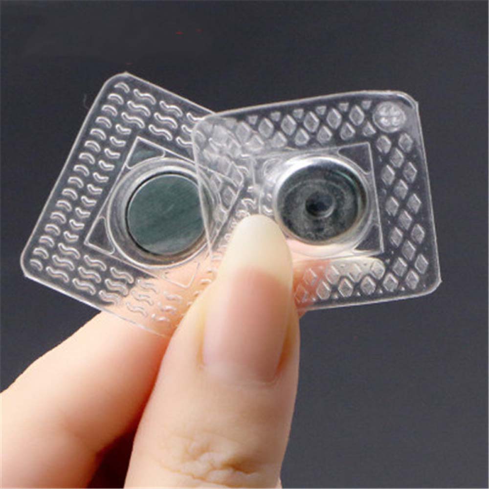 DIY 20 Pairs Handbag Purses Accessories Clothing Buttons Sewing Tools Needlework Magnetic Snap