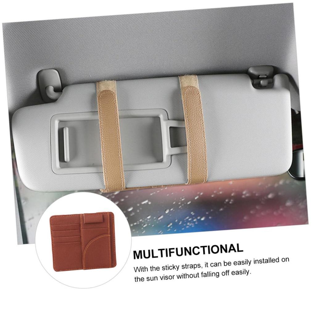 Invoice Folder Car Trunk Organizer Storage Kit Card Case Card Box Car