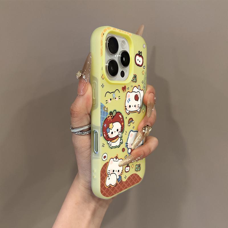 Hello Kitty Jelly Case: Drop-proof Two-in-One for iPhone 17 Pro/16