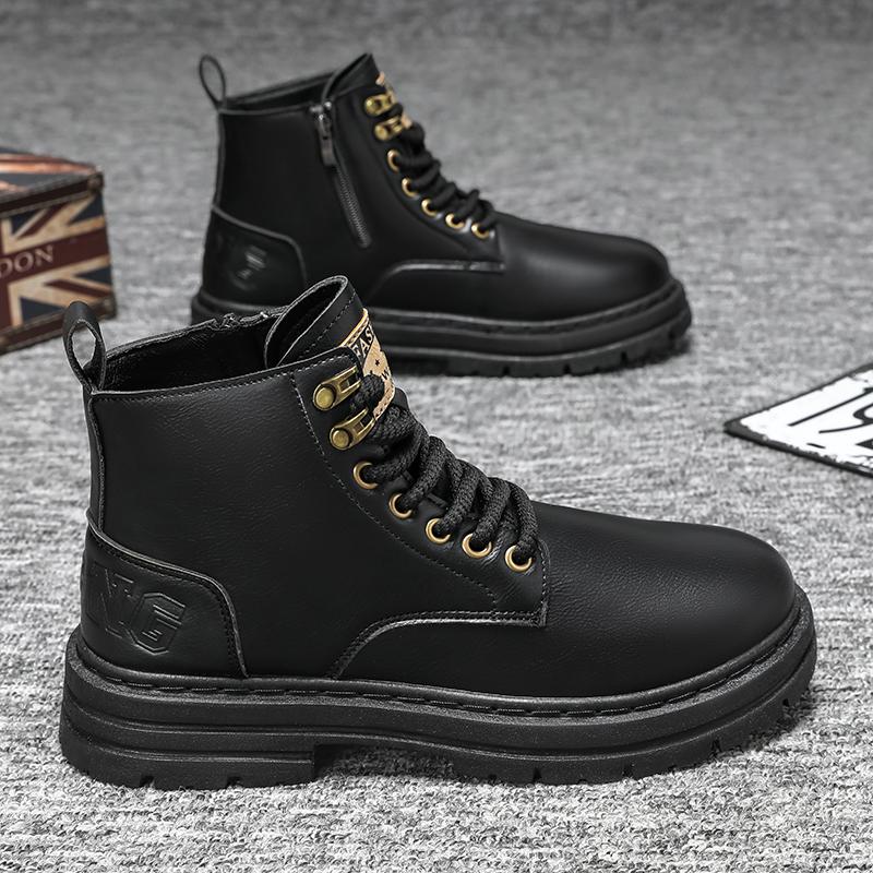 Luxury Men Boots Autumn Winter Slippers Warm Men Shoes Sneakers Male Tenis Shoes Boots Men Sneakers Winter High Top Shoes for Men