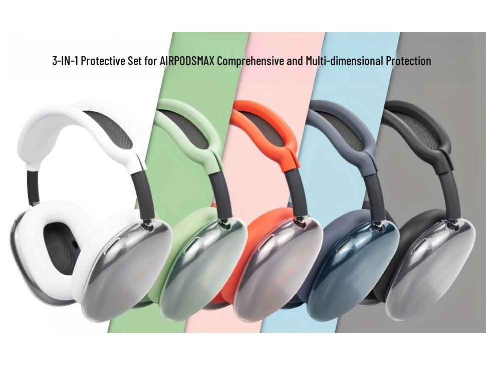 Silikonové ochranné pouzdro pro náhlavní sluchátka Apple AirPods Max