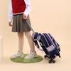 MIAOQIAO Girls' High-Legged Rolling Backpack