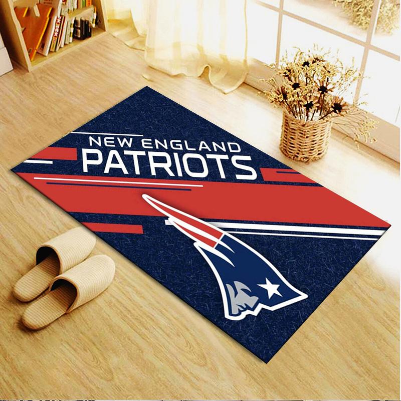 New England Patriots Carpet Rug for Living Room Bedroom Home Sofa Decoration,Kids Play Non-slip Floor Mat