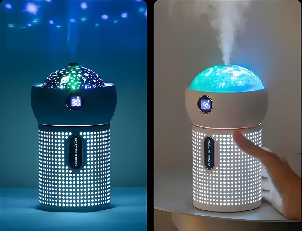 Star Projector Ultrasonic Humidifier for Kids LED Diffuser