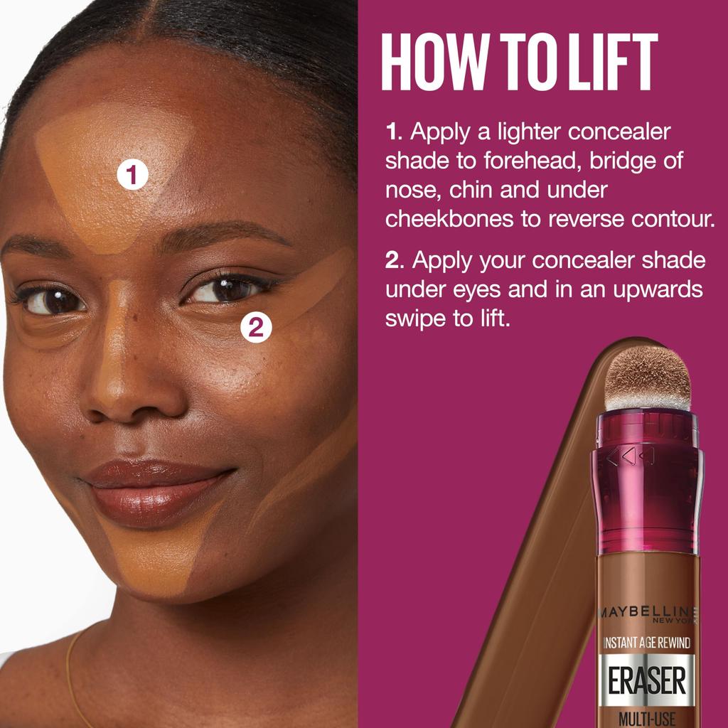 Maybelline Instant Age Rewind Eraser Dark Circles Concealer Light 0.2 Fl Oz