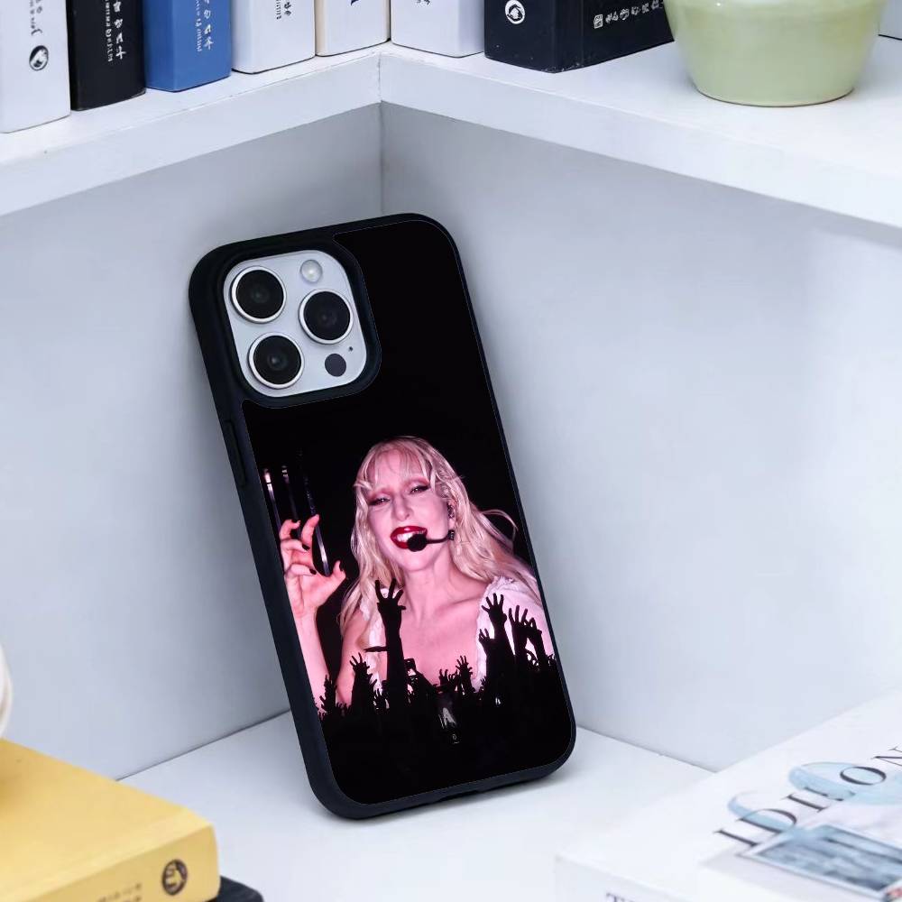 B-Lady Gaga  Phone Case For iPhone17,16,15,14,13 Plus,Pro Max Magnetic For Magsafe Wireless Charging