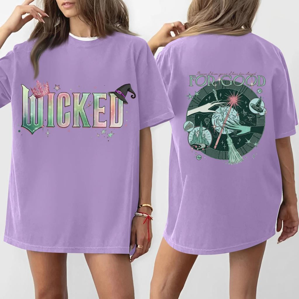 Women's Casual Fashion Round Neck Printed Short Sleeve T-Shirt Top