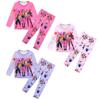 Kids Girls K-POP Rumi Mira Zoey Print Long Sleeves T-Shirt Top Pants Trousers Pajamas Sleeping Sleepwear Sets