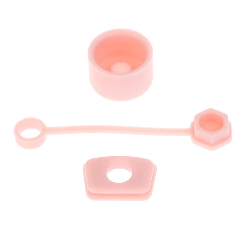 

Набор из 3 силиконовых заглушек для защиты от проливания для стаканов Stanley Cup 40/30 унций, аксессуары для соломинок, крышка для пробки, заглушка для пробки, заглушка для пробки розовый