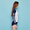 ARGO Byron (Wh+Na) Women'S Zip-Up Rash Guard Top