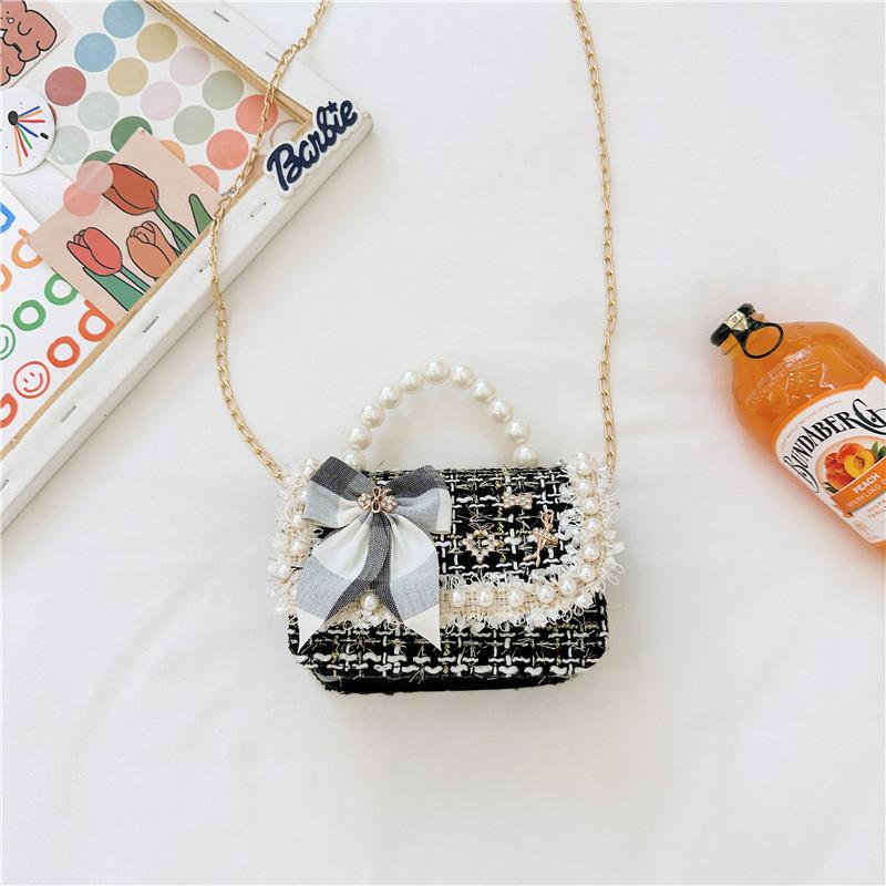 Stylish Girls Bowknot Handbag Charming Korean Inspired Princess Crossbody Bag