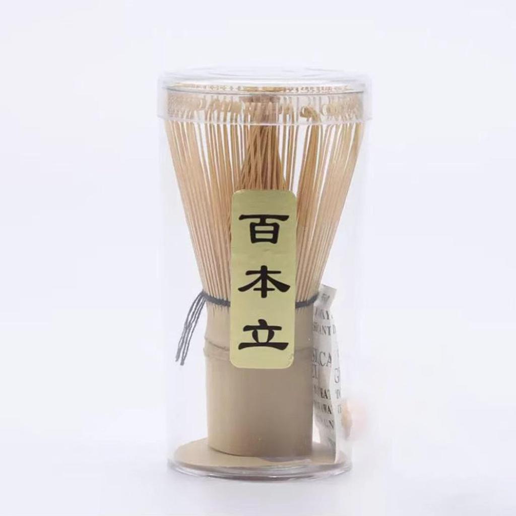 100-Stand Chasen (Traditional Japanese Tea Whisk) - Made of Bamboo, Highly Resilient, Strong, and Durable, Perfect for Whisking Matcha Powder,