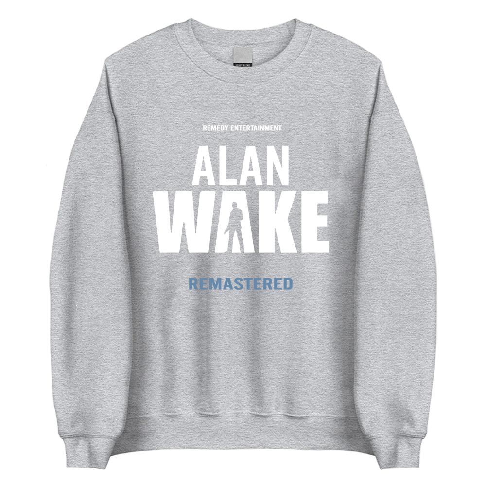 

Unisex Clothing Game Alan Wake 2 Crew Neck Sweatshirt Long Sleeve Loose Fleece Clothing Graphic Print Pullovers XXXL