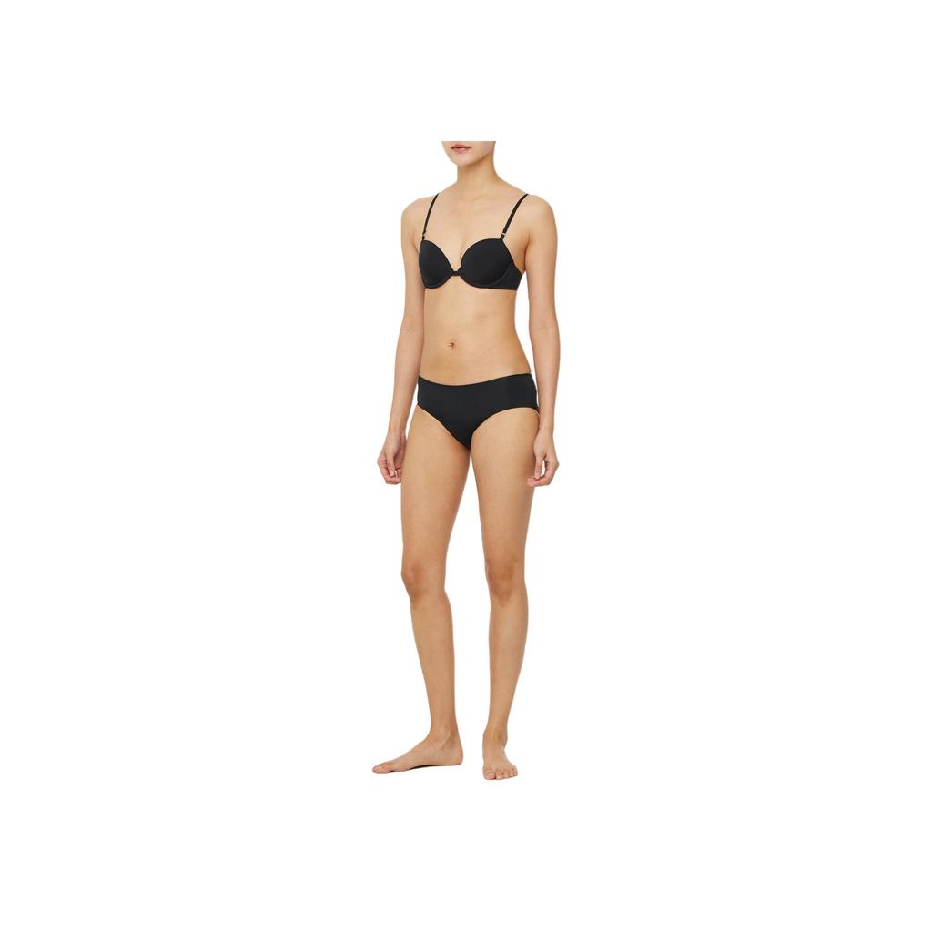 Calvin Klein Minimalist Low-Rise Comfortable Sexy Underwear Women underwear Black QF7705AD-UB1