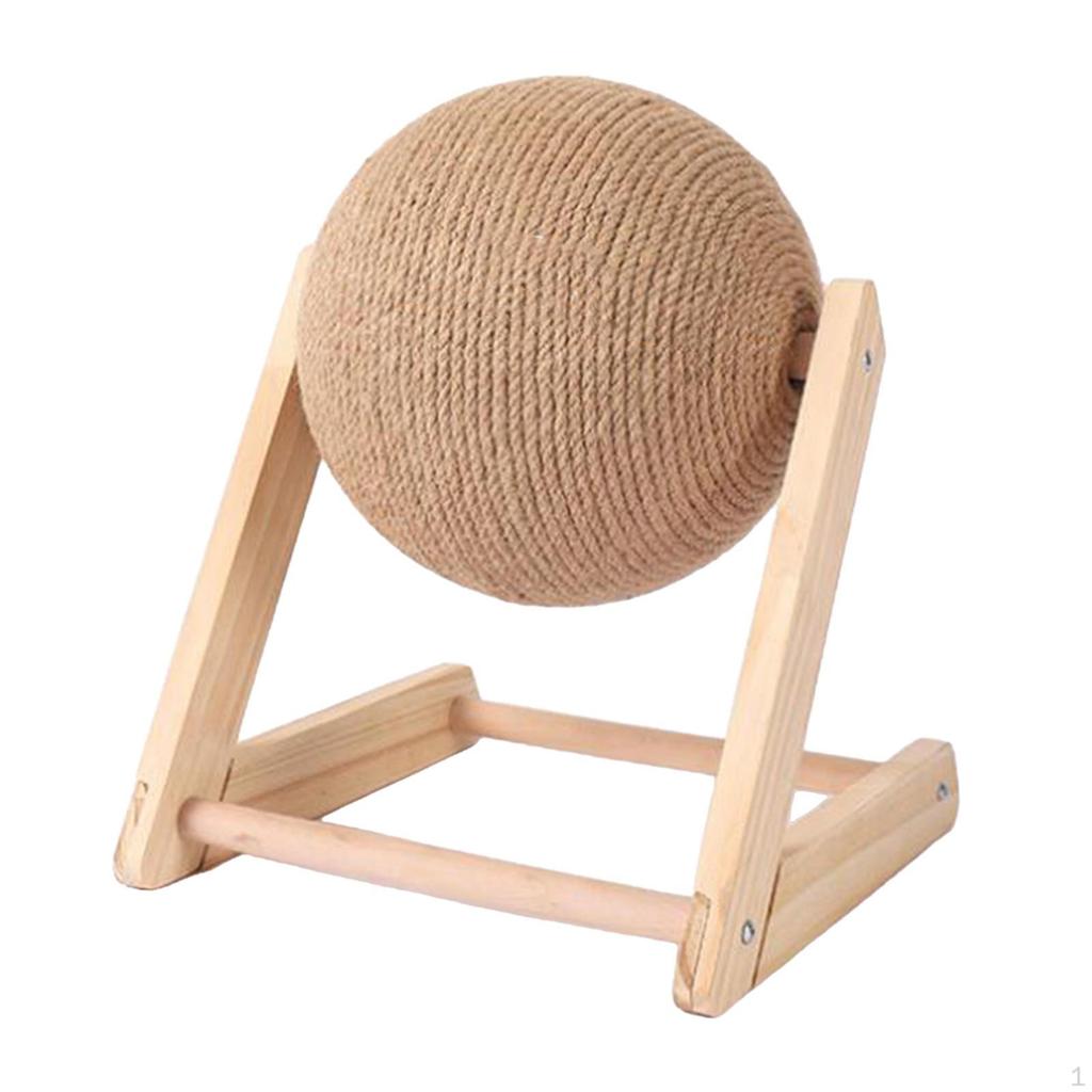 Cat Scratch Toy, Interactive Pet Scratching Post, Ball, Toys, Sisal Rope Ball for