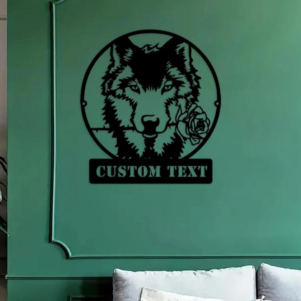 Exquisitely Customized Kneeling Soldier Metal Wall Art, Solemn Personalized Name Sign, Unique Room Decor Soldier Themed Home