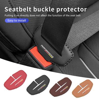 Car Seat Belt Buckle Clip Protector Belt Protective Cover For E91 E92 E60 F10 F30 E39 E36 E87 X1 X3 X5 E70 E46 E90