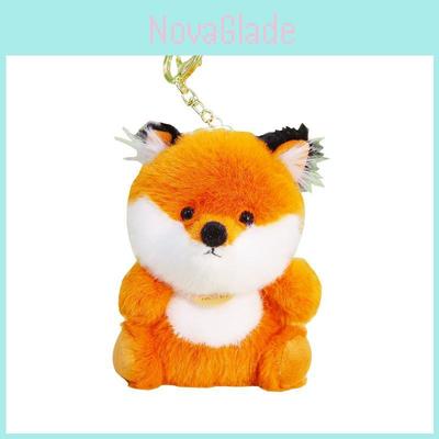 Plush Fox Keychain Toy With Soft Short Plush For Girls Gift
