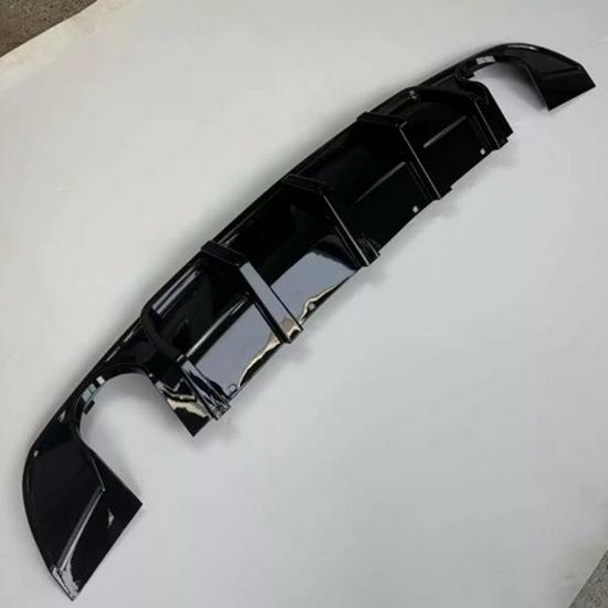 Chrysler 300C Rear Bumper Diffuser with Round Exhaust Tips (Fits 2015-2022 Models)
