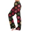 Women  Winter Plaid Pants Full Length Long Trousers Sports Pants