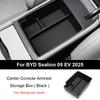 For BYD Sealion 05 EV 2025 Center Console Armrest Storage Organizer Tidying  Anti-slip Tray Cup Holder Storage Box Accessories