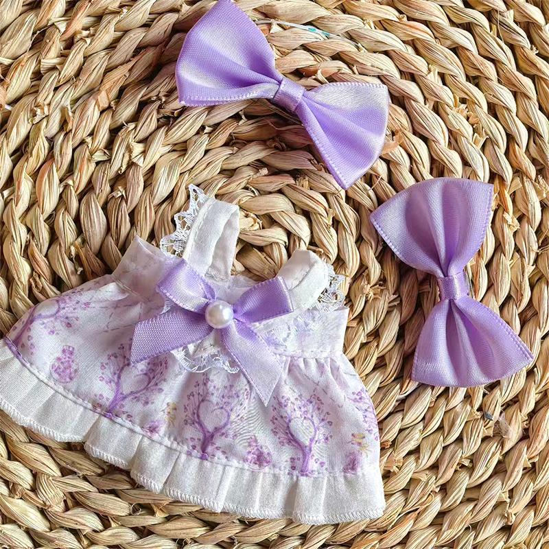 Handgefertigte Perle Niedlich Mehrere Stile Bekleidungszubehör Polyester Ankleidepuppe Lolita Puppenkleid Modestil 4 Stile