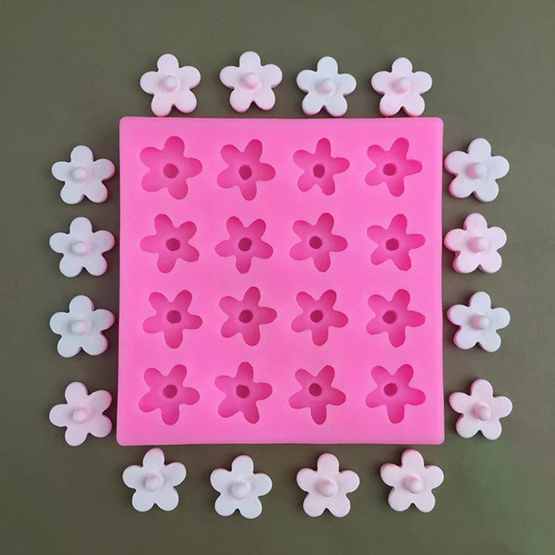Blumen Kirschblüten Silikonformen DIY Fondant Kuchen Dekorationswerkzeuge Harz Ton Schokoladenformen Küchen Backform