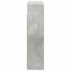 Bathroom Mirror Cabinet Concrete Grey 63.5 x 16 x 62.5 cm