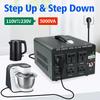 Voltage Transformer AC110V/AC220V Power Supply Voltage Converter Household Portable Voltage Interchanger