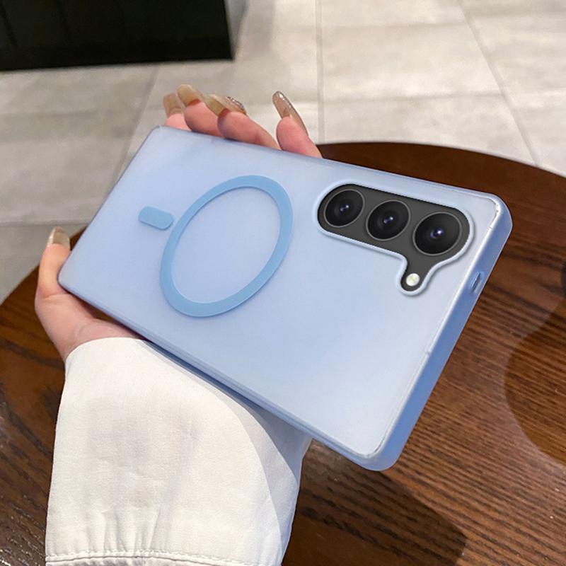 

For Samsung Galaxy S23 Magnetic Case Frosted PC Phone Cover C