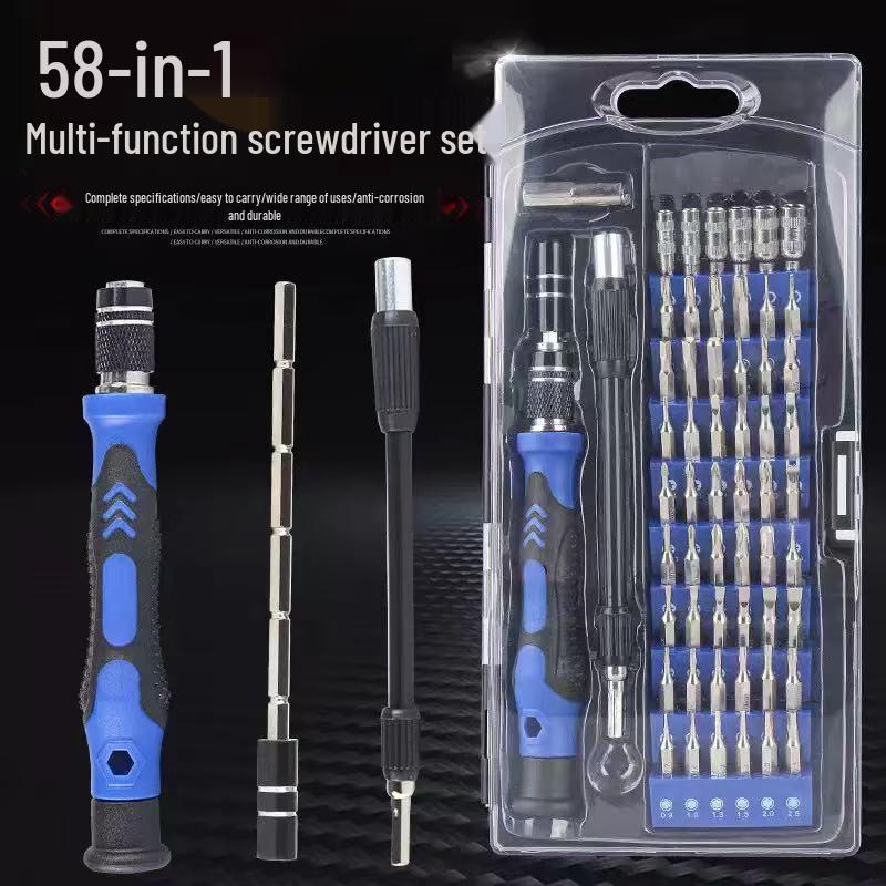 58-in-1 Precision Screwdriver Set with Strong Magnetic Multi-Tool Functionality