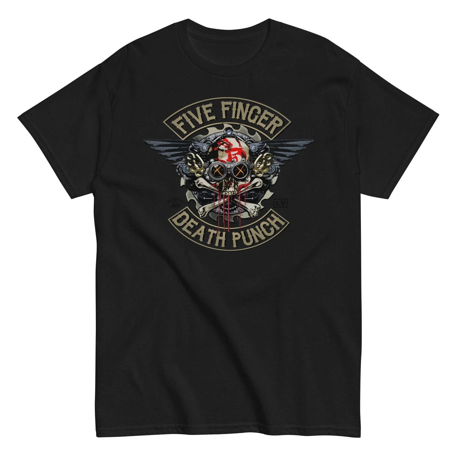 Five Finger Death Punch - Crossbones T Shirt XXL