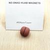 Matte Metall Hijab Schal Magnet Kein Haken Muslimische Frauen Magnetische Hijab Pins Islamische Pinless Sicherheit Kopftuch Broschen Zubehör