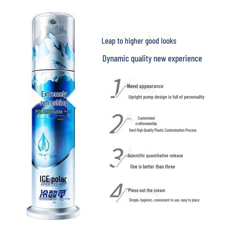 Cold Sore Ling Dual Anti-Sensitive Whitening Toothpaste Set