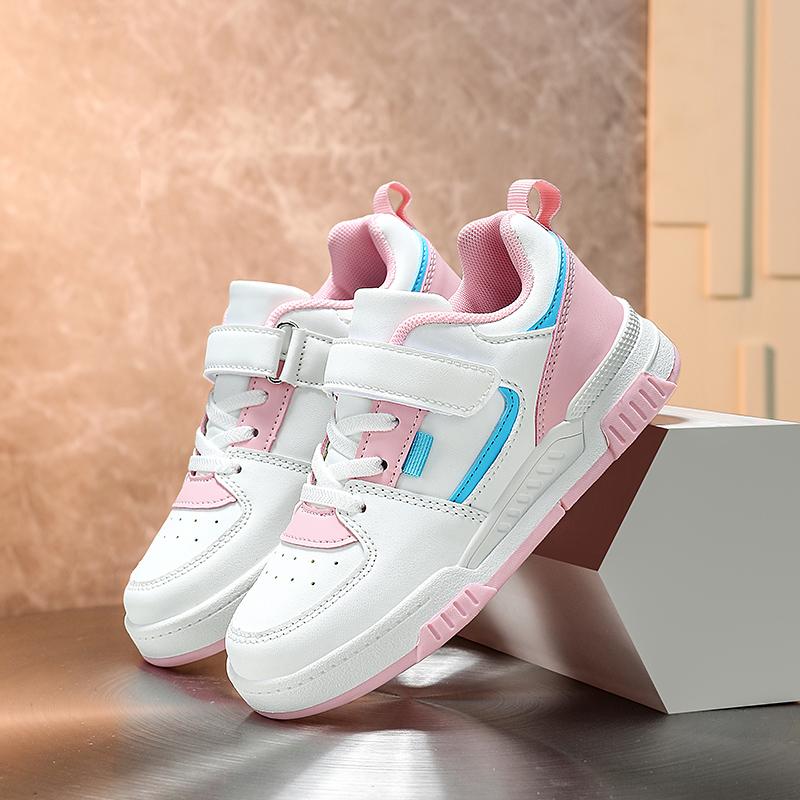 Childrens Board Shoes 2025 Casual Leather Flat Daily Wear for Boys Girls All Seasons Comfortable Breathable Walking Shoes