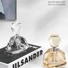 Kreative Edelstein Kristall Parfümflasche Exquisite Bernstein Diamantförmige Parfümflasche Modern Transparent Dekoratives Glas Geschenk