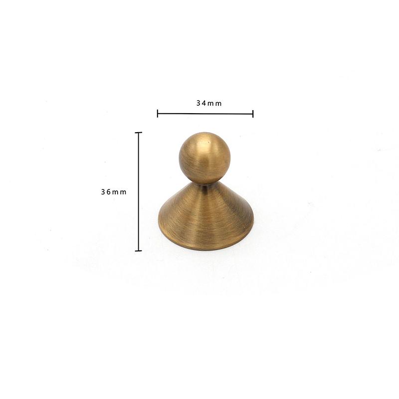 Modern Zinc Alloy Wardrobe Door Handle Single Hole Nordic Minimalist Cabinet Knob Drawer Handle Furniture Hardware