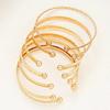 7 Pcs Set Elegant Women Bracelets Set Open Bangle Bracelets  Women's Jewelry Fashion Accessories