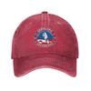 Badge Of Greenland  Washed Baseball Cap  Vintage Sun Trucker Hat Summer Men Women Outdoor Sports Snapback Cap