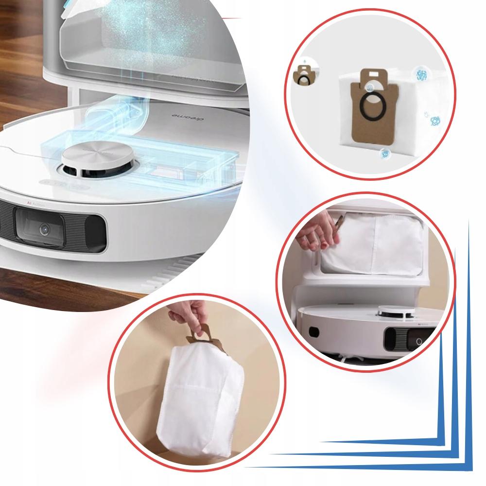 Worki I Mopy Do Dreame L10 L20 Do Xiaomi Vacuum X10 X10+ X20+ | 8Szt