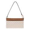 Jet Set Logo Canvas Handbag Regular Women's Beige